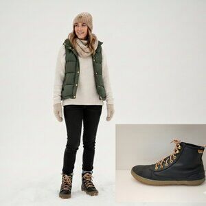 Keds Women's Scout Boot Splash Sneaker Boot black